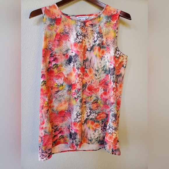 Athleta Tops - Athleta Refined Zephyr Tank in Sping Bloom. Oversized. Womens size S